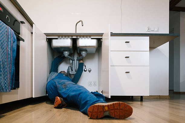 Professional Drain Cleaning technician working in Argyle, TX